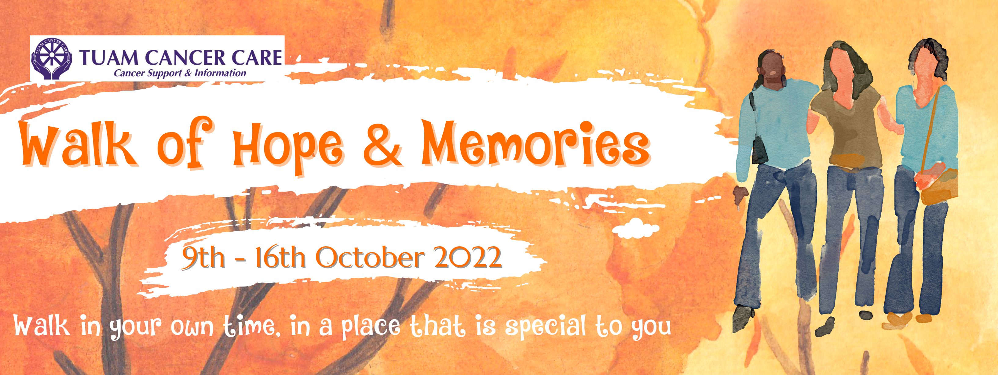 Walk of Hope & Memories Banner
